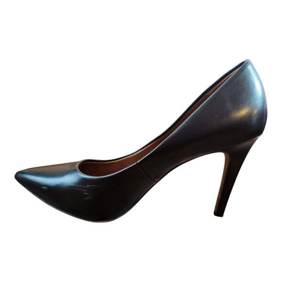 Christian Siriano for payless black heels sz 9 pointed toe pump shoe - Picture 8 of 14